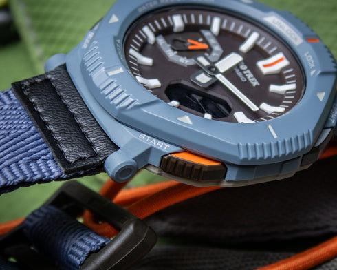 CASIO & VINTAGECasio Pro Trek PRJ - B001B - 2ER Solar Bluetooth Watch – Blue Resin, 100M WRWATCHESEcecile