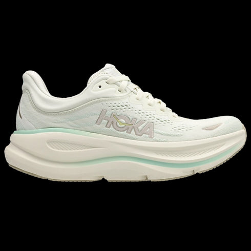 Hoka Bondi 9 White Salt Homme