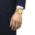 Tissot Everytime Gent T1434103302100 – 40 mm Gold-Tone Mesh, Champagne Dial