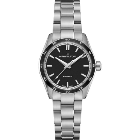 HAMILTONHamilton Jazzmaster Performer Auto 34mm H36135130 – Black Dial, Stainless Steel Bracelet, H - 10 Movement, 100M WRWATCHESEcecile