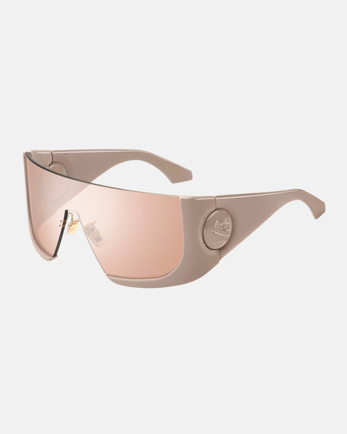 ETRO Etromacaron Gafas de sol - Montura rosa, cristales espejo rosa