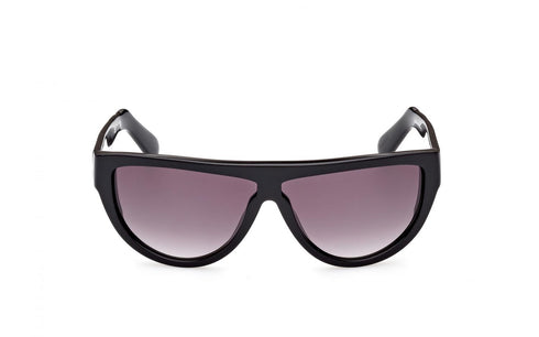 GCDSGCDS GD0025 6001B Unisex Sunglasses - Black Frame, Grey Gradient LensesEYEWEAREcecile