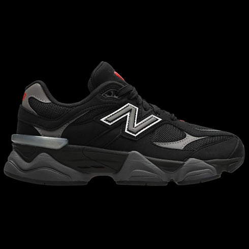 New Balance 9060 Noir Gris Argent Femme