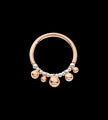 DODODoDo Bollicine Ring DAC0002BOLLI0009A - 9K Rose Gold & Sterling SilverJEWELRYEcecile