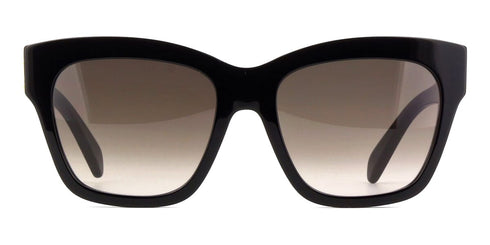 CELINECeline CL40253I Triomphe Geometric Cat‑Eye Sunglasses – 55 mm Acetate Frame, Gradient Lenses, UV400EYEWEAREcecile