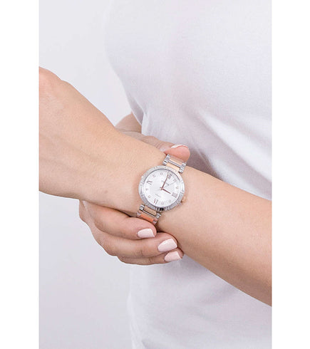 Festina F16937/D Women’s Mademoiselle Watch – Two-Tone Rose/Silver 32.5mm