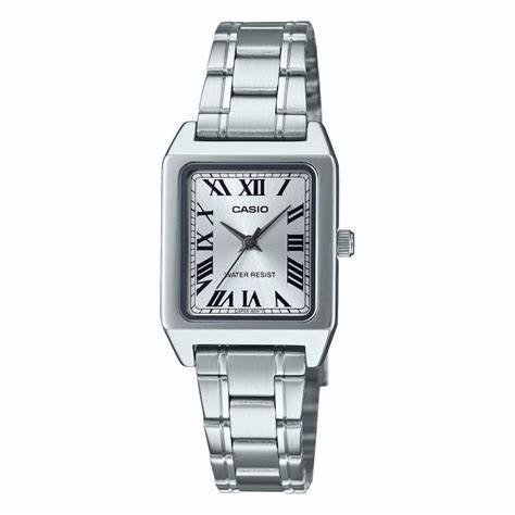 CASIO & VINTAGECasio Classic Collection Women's Analog Quartz Watch - Stainless Steel, Roman NumeralsWATCHESEcecile