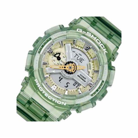 Reloj Casio G-SHOCK GMA-S110GS-3AER para mujer - Resina verde transparente