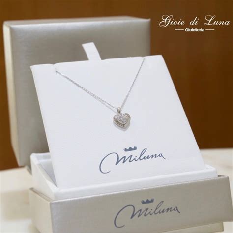 MILUNAMiluna CLD4209 Women's Necklace - 18K White Gold with Diamond AccentsJEWELRYEcecile
