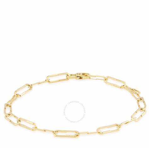 Gucci Link to Love Bracelet en chaîne en or jaune 18k - Taille 19cm