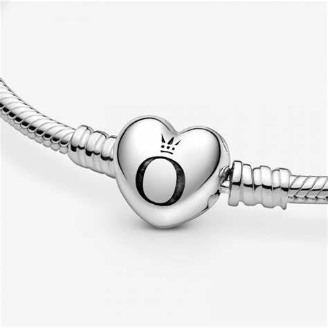 PANDORAPandora Moments 590719 - 16 Heart Clasp Snake Chain Bracelet - 16cm Sterling SilverBIJOUXEcecile