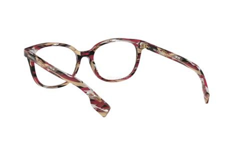 BURBERRYBurberry BE 2291 3792 Women's Eyeglasses - Striped Check FrameEYEWEAREcecile