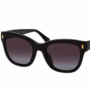 RALPH LAURENRalph by Ralph Lauren RA 5301U Women's Sunglasses – Shiny Black Frame with Gradient Grey LensesEYEWEAREcecile