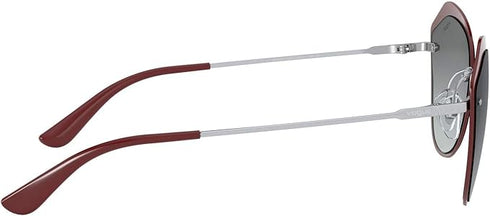Vogue VO4159S Occhiali da sole a occhi di gatto da donna - Montatura in metallo da 55 mm, lenti sfumate, diverse opzioni di colore