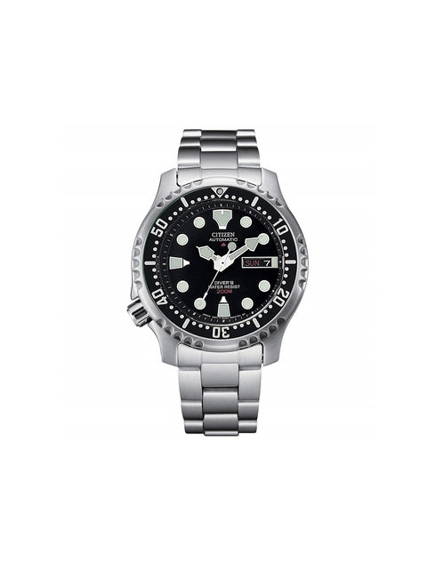 CITIZENCitizen NY0040 - 50E Men's Watch - Black Dial, Stainless Steel BraceletWATCHESEcecile