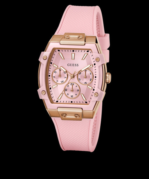 Guess GW0032L7 Women’s Sparkling Pink Multi-Function Watch – Rose Gold