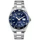 Philip Watch R8223597034 Caribe Sport Men's Watch – 42mm, Blue Dial, Automatic, Steel Bracelet