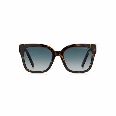 MARC JACOBSMarc Jacobs MARC 658/S 086/08 Women's Sunglasses - Havana Frame, Blue Gradient LensesEYEWEAREcecile