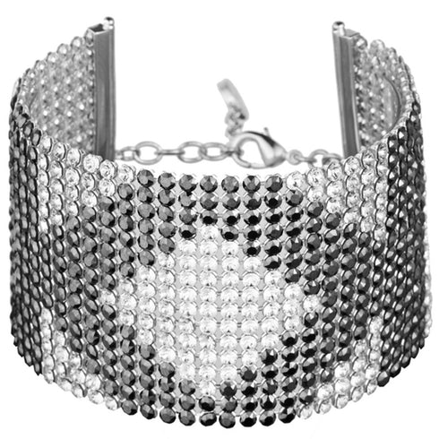 Karl Lagerfeld 5512203 Women’s Bracelet – Stainless Steel, Multi Zircon Accents