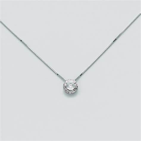 MILUNAMiluna CLD4064 - 007G7 Necklace - 18kt White Gold with DiamondsJEWELRYEcecile