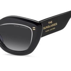 MARC JACOBSMarc Jacobs MARC 800/S MNG/9O Women's Sunglasses - Crystal Black Frame, Dark Grey Gradient LensesEYEWEAREcecile