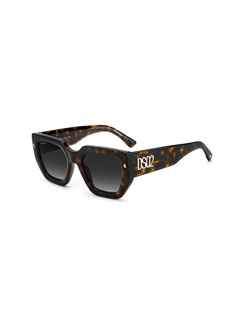 Dsquared2 D2 0031/S Unisex Sunglasses – Black Acetate Frame, Grey Lenses