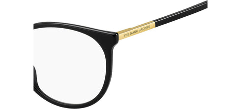 MARC JACOBSMarc Jacobs MARC 511 807 Women's Eyeglasses - Black Frame, Gold AccentsEYEWEAREcecile
