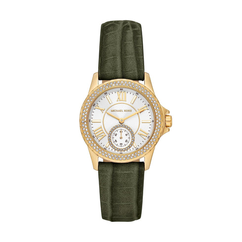 Michael Kors MK4720 Damenuhr mit Lederarmband Everest
