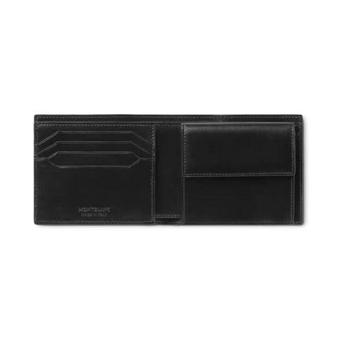 MONTBLANCMontblanc Meisterstück Black Leather 4cc Wallet with Coin Case 198312LEATHER GOODSEcecile