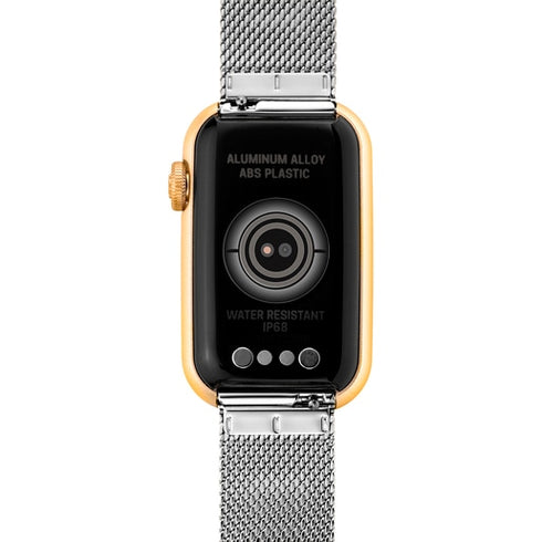 Tous T-Band Mesh Smartwatch 3000132600 – Gold Aluminium Case, Steel Bracelet