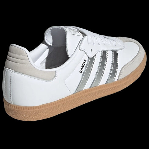 Adidas Originals SAMBA OG Core WhiteSilver Women