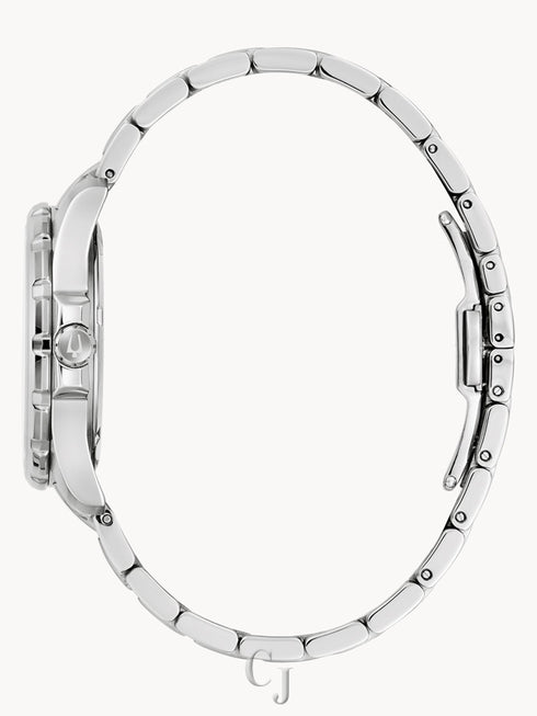 Orologio Bulova Marine Star 96P248 - Quadrante blu madreperlato, bracciale in acciaio inossidabile