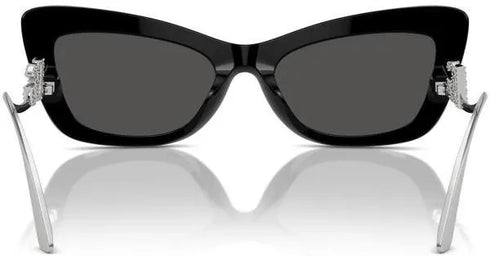 DOLCE & GABBANADolce & Gabbana DG4467B 501/87 Women's Sunglasses - Black Frame, Dark Grey LensesEYEWEAREcecile