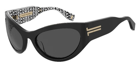 Occhiali da sole Marc Jacobs MJ 1087/S 807/2K Donna - Montatura nera, lenti grigie
