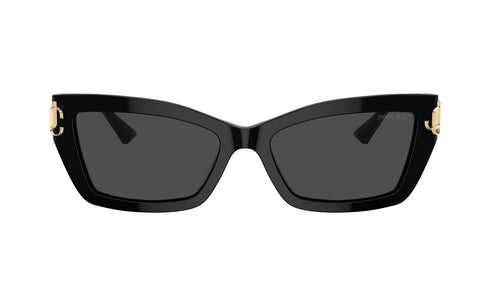 JIMMY CHOOJimmy Choo JC 5022B Women's Sunglasses - 55mm, Black Frame with Dark Grey LensesEYEWEAREcecile