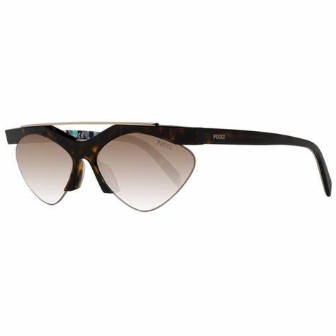 EMILIO PUCCIEmilio Pucci EP0137 5952F Women's Cat - Eye Sunglasses – Tortoise Shell Frame, Brown Gradient Lenses, Ø 59mmEYEWEAREcecile