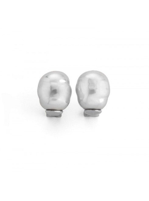 MAJORICAMajorica 08617 Women's Gold - Plated Silver Earrings with 12mm White Baroque PearlsBIJOUXEcecile