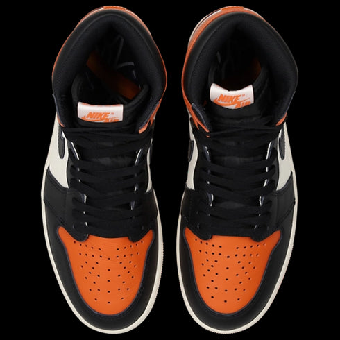 Nike Dunk AJ1 Retro High OG Noir Sable Femme