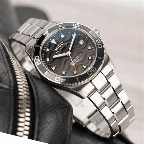 MIDOMido Ocean Star 39 Automatic Men's Watch - Stainless Steel, Black Gradient Dial, 39mmWATCHESEcecile