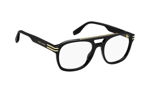 MARC JACOBSMarc Jacobs MARC 788 807 Men's Eyeglasses - Black Full - Rim Aviator Frame, 55mmEYEWEAREcecile