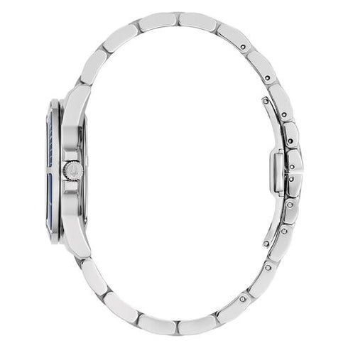 BULOVABulova Marine Star 96P237 Women's Watch - Blue Dial, Stainless Steel BraceletWATCHESEcecile