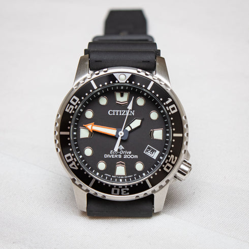 Citizen Promaster EO2020-08E Eco-Drive Diver 200 m - 36.5 mm, cadran noir