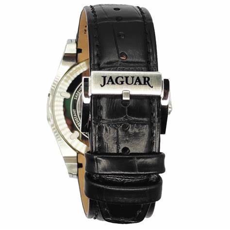 JAGUARJaguar J958/2 Hybrid Connected Men's Watch - Green Dial, Black Leather StrapWATCHESEcecile
