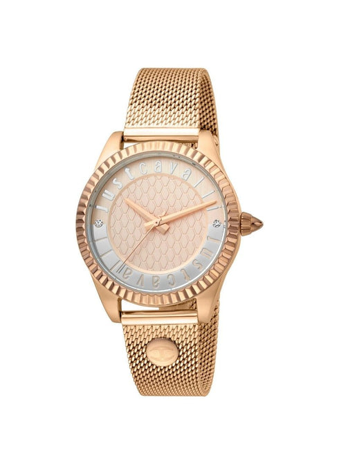 JUST CAVALLIJust Cavalli JC1L133M0075 Women's 34mm Quartz Watch – Rose Gold Stainless Steel, Crystal - Accented Dial, 5 ATM Water ResistanceWATCHESEcecile
