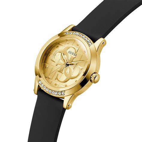 Guess Annette GW0860L1 Women’s Gold-Tone Watch – Champagne Dial, 36 mm