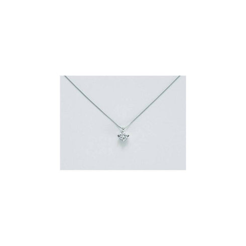 MILUNAMiluna CLD5066 - 030G7 Women's Necklace - 18kt White Gold with 0.30ct DiamondJEWELRYEcecile
