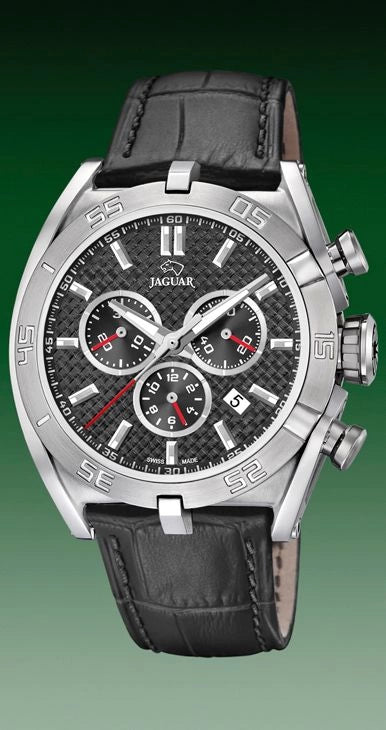 Reloj Jaguar Executive Cronógrafo J857/D Hombre - Caja de acero, esfera negra