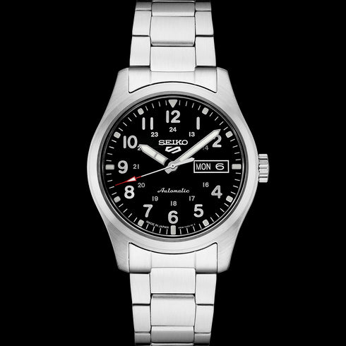 SEIKOSeiko 5 Sports SRPG27K1 Men's Automatic Watch - 39.4mm Stainless Steel, Black DialWATCHESEcecile