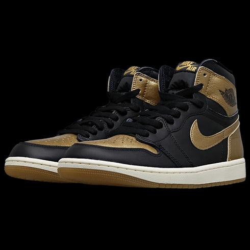 Nike Dunk AJ1 Rétro Haut OG Or Voile Hommes