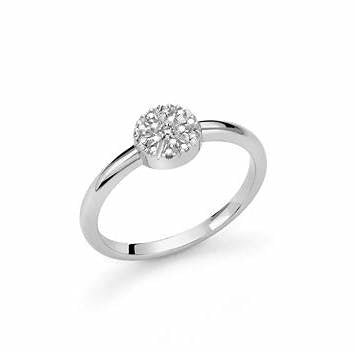 MILUNAMiluna Diamantissima LID3557M12 Women's Ring - 925 Silver with DiamondsJEWELRYEcecile